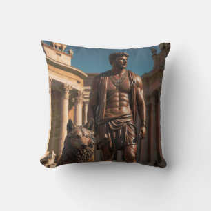Coussin Mythes et légendes : Romulus et Remus