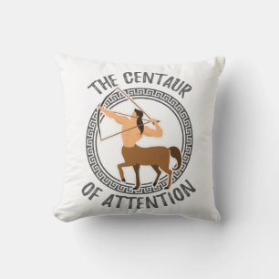 Coussin Mythologie grecque Cadeau Centaur d'attention Cade