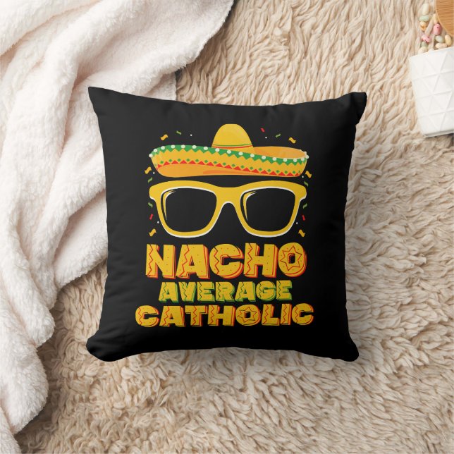 Coussin Nacho Moyenne Église Catholique Cinco De Mayo (Couverture)