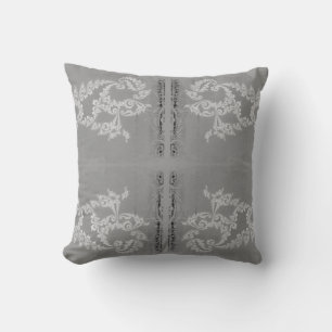 Coussin Nageur Lacey - gris gris