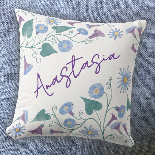 Coussin Naissance en Septembre Matinée Personnalisée
