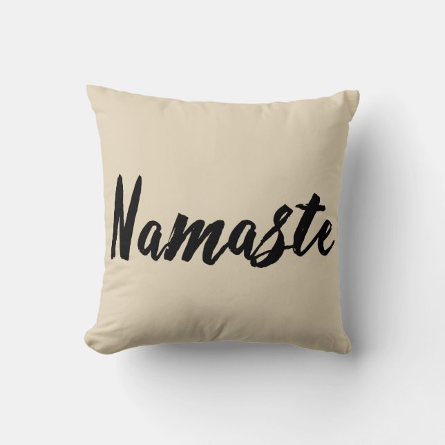 Coussin Namaste (Recto)