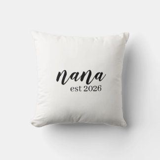 Coussin Nana est 2026 Personalized Throw Pillow