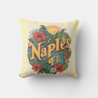 Coussin Naples florida dreaming 
