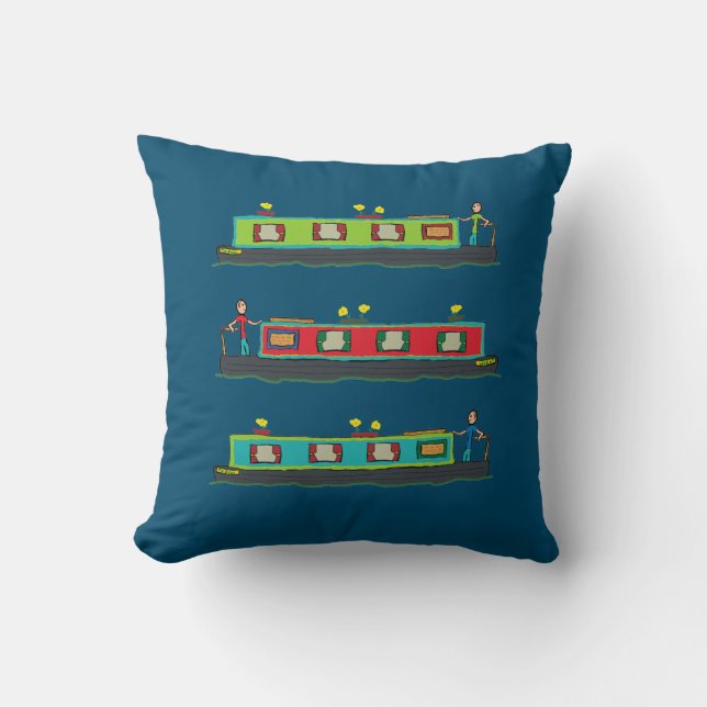 Coussin Narrowboat (Recto)
