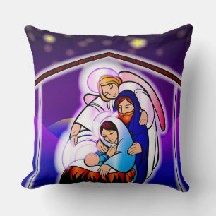 Coussin Nativité de Noël