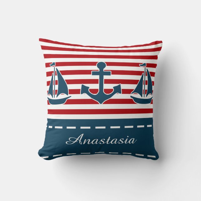 Coussin Nautical design (Recto)