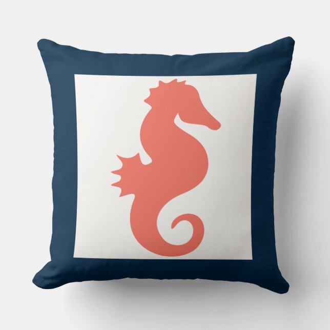 Coussin nautique d'hippocampe (Recto)