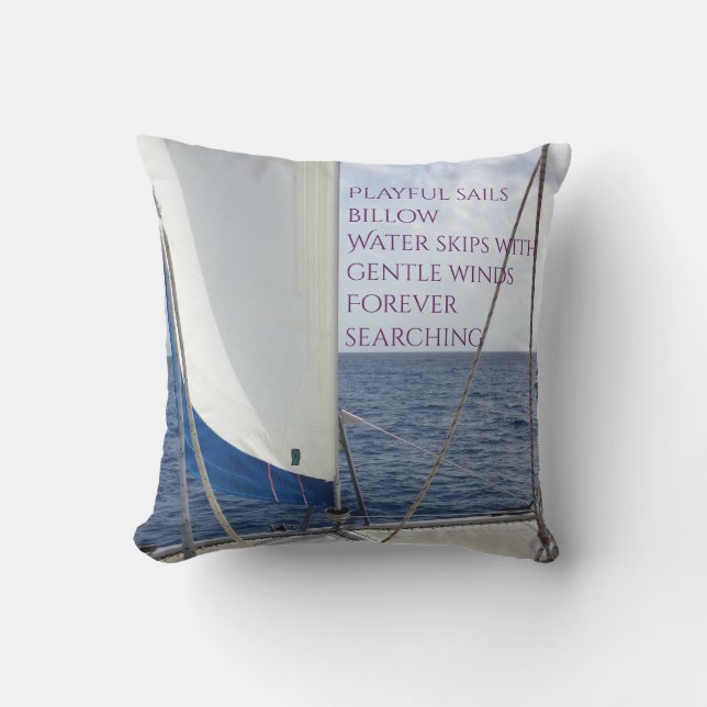 Coussin Navigation personnalisable (Recto)