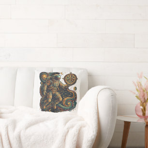 Coussin Naviguer parmi les étoiles – Cosmique Inspirant
