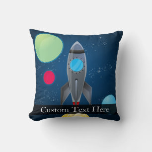 Coussin Navire à fusée spatiale