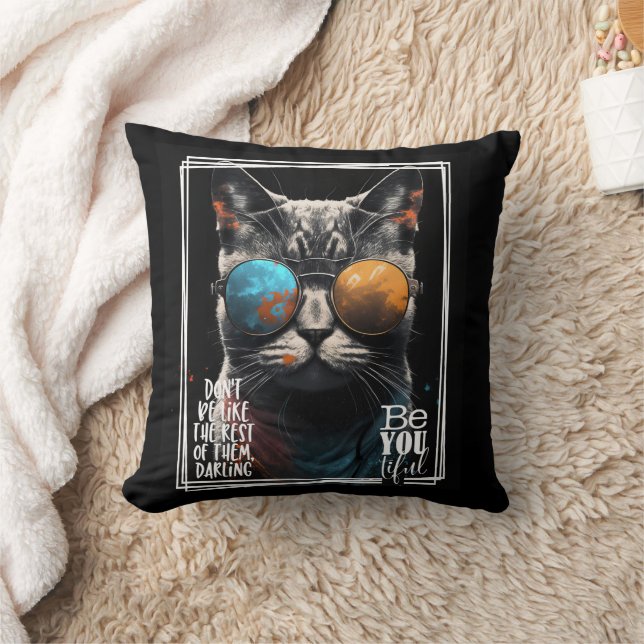 Coussin Ne sois pas comme les autres comme toi ! (Couverture)
