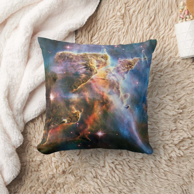 Coussin Nebula céleste profonde de l'espace esthétique (Couverture)