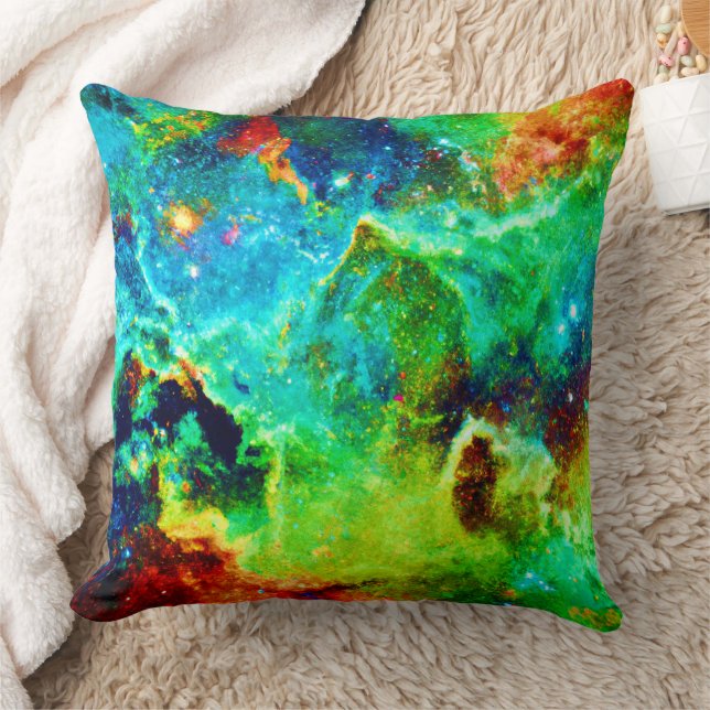 Coussin Nébuleuse cosmique Art Cloud (Couverture)