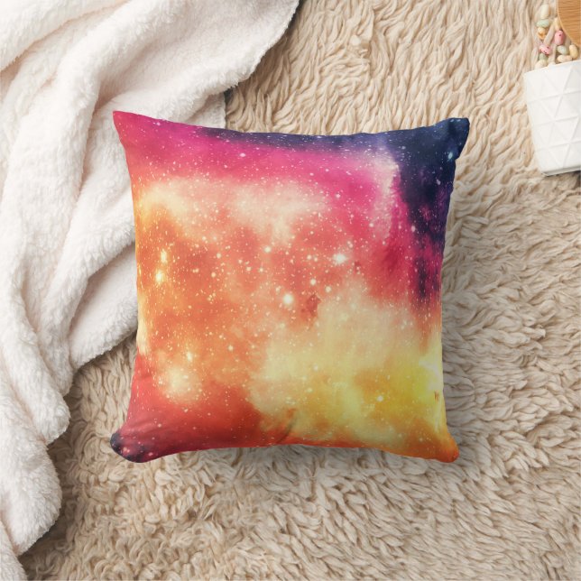 Coussin Nébuleuse Cosmique Radieuse (Couverture)