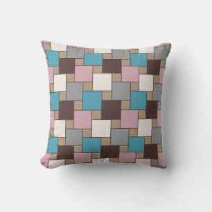 Coussin Nectar rose élégant