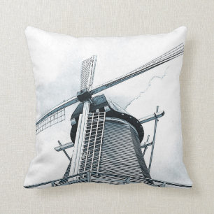 Coussin néerlandais de moulins à vent