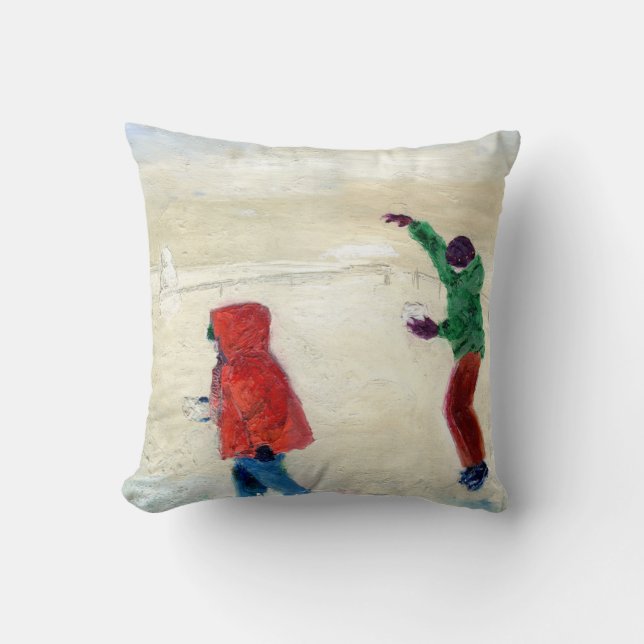 Coussin Neige ! 2014 (Recto)