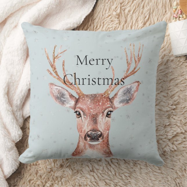 Coussin Neige de Noël (Couverture)