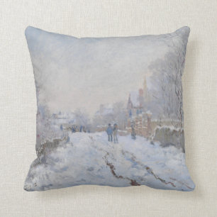Coussin Neige d'hiver à Argeteuil