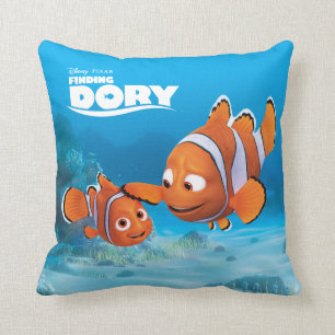 Coussin Nemo et Marlin