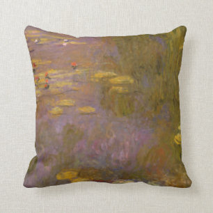 Coussin Nénuphars Nympheas de Claude Monet