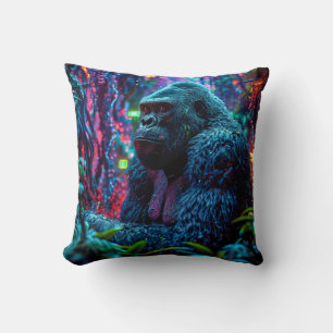 Coussin Neon Gorilla