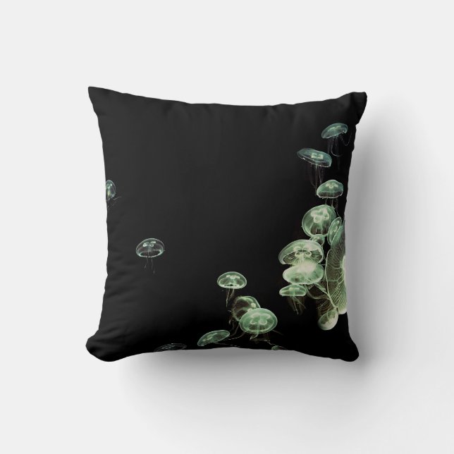 Coussin Neon Jellyfish (Recto)