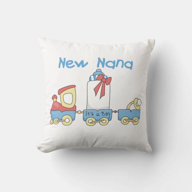 Coussin New Nana - Cadeaux de train (Recto)