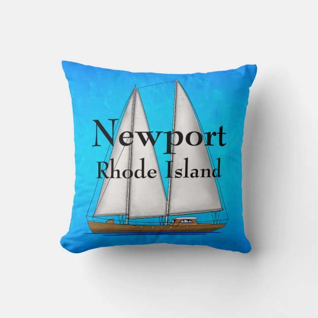 Coussin Newport Rhode Island (Recto)