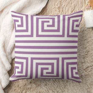 Coussin N'Importe Quelle Couleur Et Hors Blanc Clé Grecque
