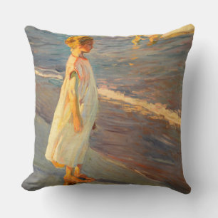 Coussin Niña par Joacquin Sorolla