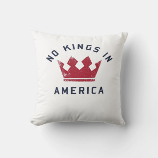 Coussin No Kings In America Anti Fascism USA Classic