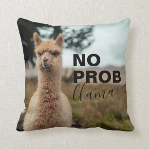 Coussin No Prob Llama - Llama Drama Fun