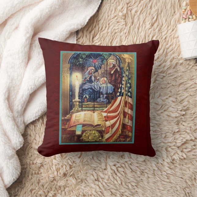 Coussin Noël américain (Couverture)