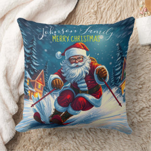 Coussin Noël de Noël du Père Noël