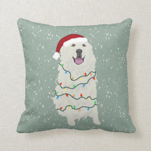 Coussin Noël des Grands Pyrénées 
