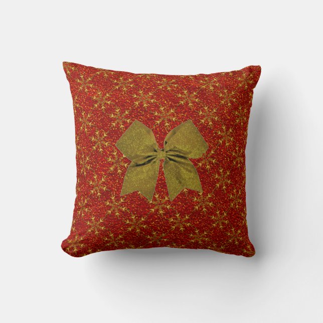 Coussin Noël éclatant (Recto)
