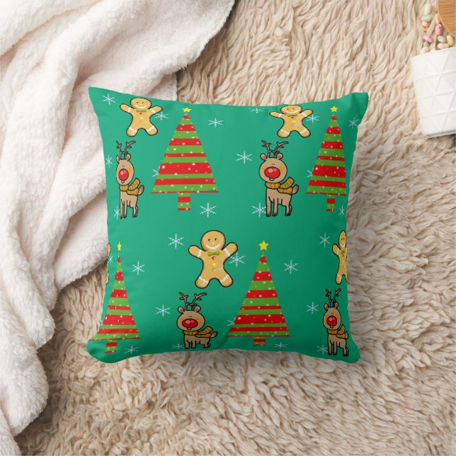 Coussin Noël festif (Couverture)