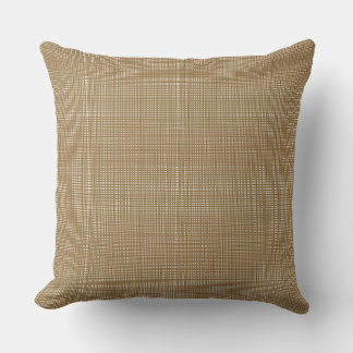 Coussin Noël Gingham Cottagecore Jaune Doré