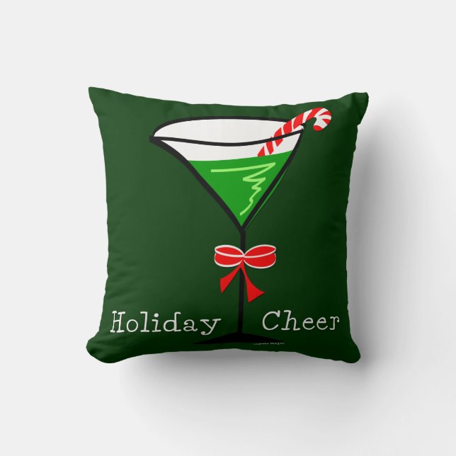 Coussin Noël Martini Jour férié (Recto)