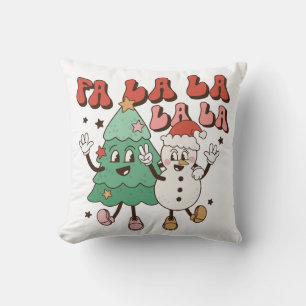 Coussin Noël rétro Super