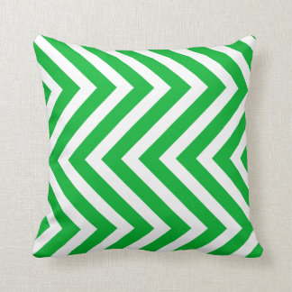 Coussin Noël simple et vert zigzag