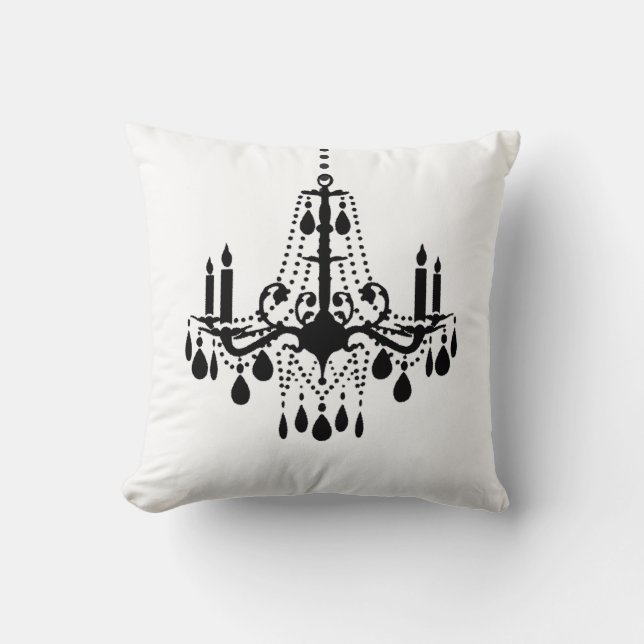 Coussin noir de lustre (Recto)