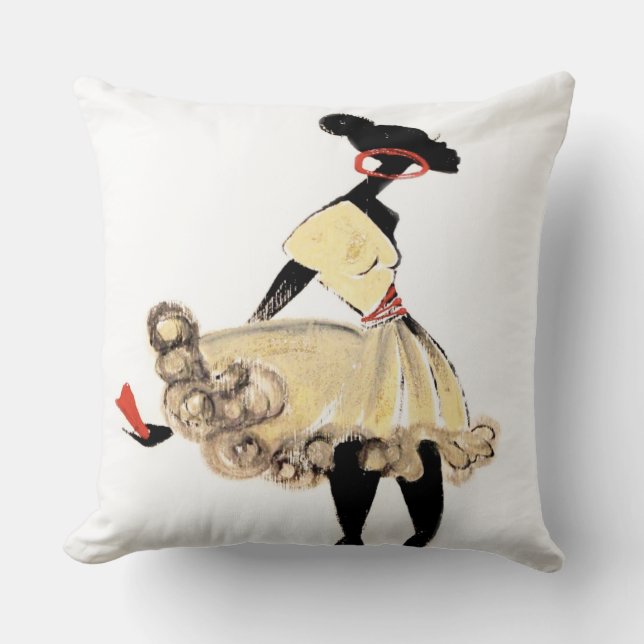 Coussin noir de MODE (Recto)