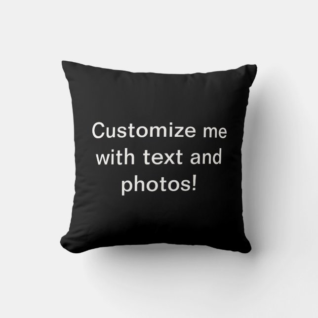 Coussin noir et blanc (Recto)