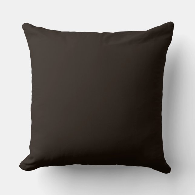 Coussin Noir industriel - brun (Recto)
