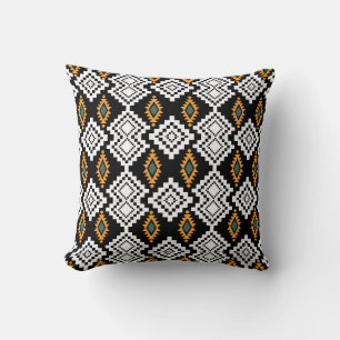 Coussin Noirs Amérindiens, Motifs tribaux intemporels