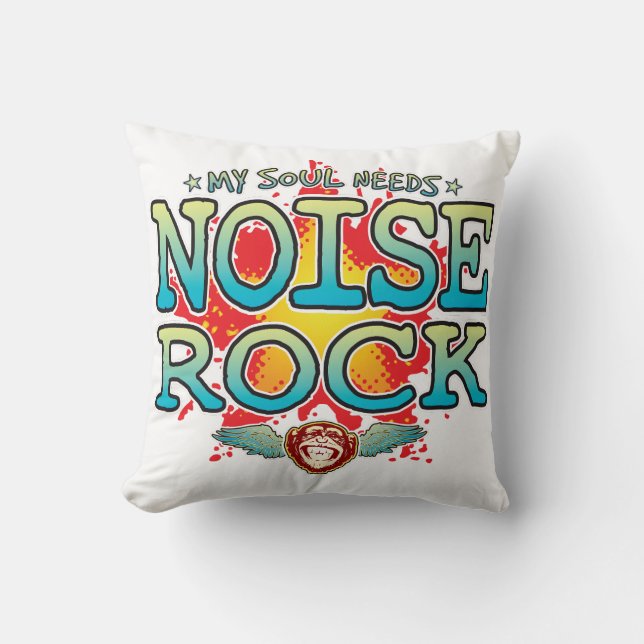 Coussin Noise Rock Soul Cushion (Recto)