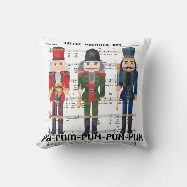 Coussin Noisette de Noël (Recto)